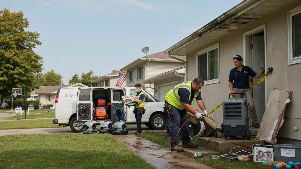 Water Damage Restoration in Burlington, MA near me